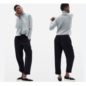 Everlane Put-Together Pleat Pant - Black